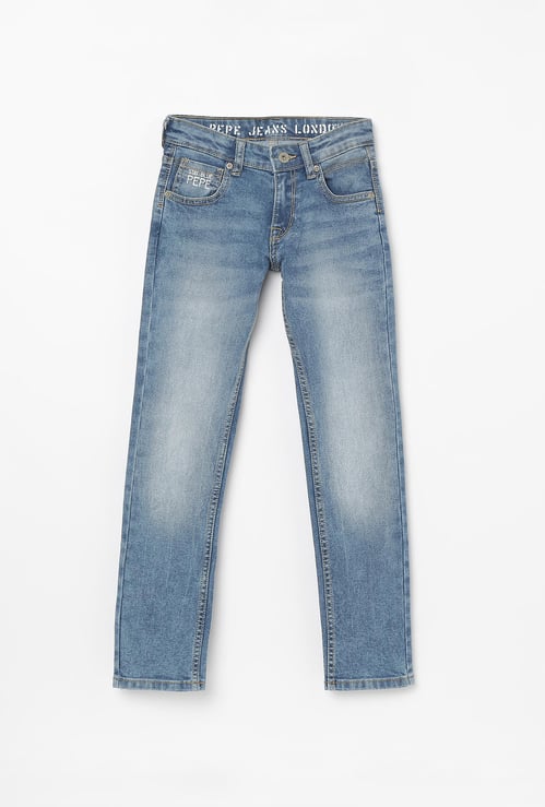 PEPE JEANS Stonewashed Slim Fit Jeans