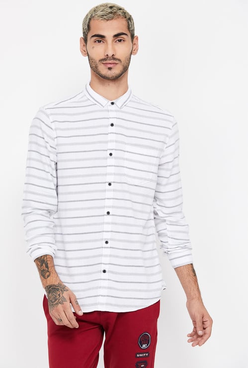 WRANGLER Striped Regular Fit Casual Shirt
