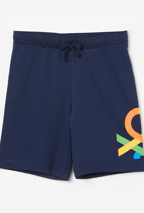 UNITED COLORS OF BENETTON Boys Printed Elasticated Shorts