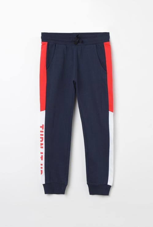 UNITED COLORS OF BENETTON Printed Elasticated Joggers