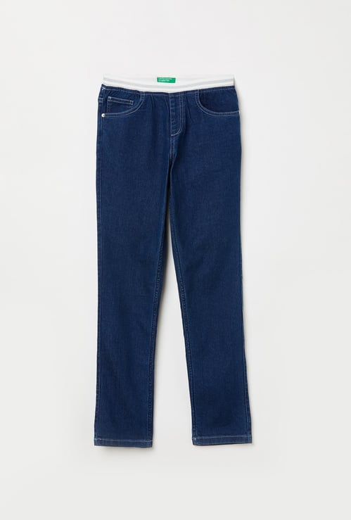 UNITED COLORS OF BENETTON Solid Elasticated Jeggings