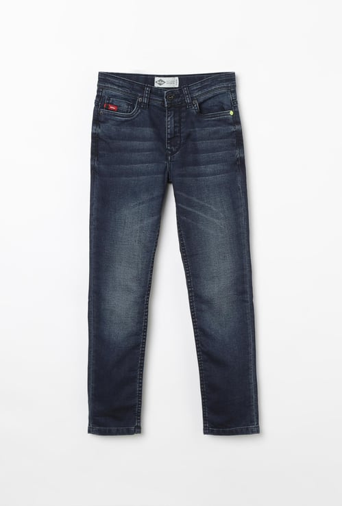 LEE COOPER JUNIORS Stonewashed Slim Fit Jeans