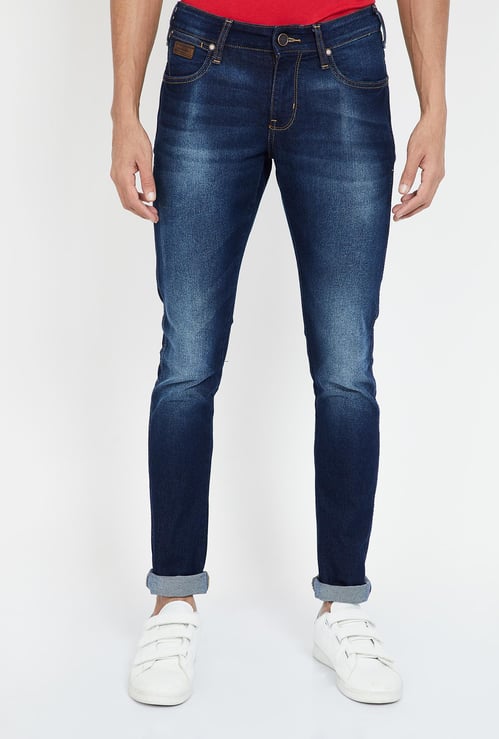 WRANGLER Stonewashed Skinny Fit Jeans