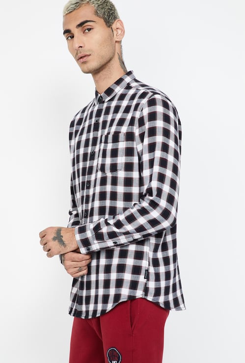 WRANGLER Checked Regular Fit Casual Shirt