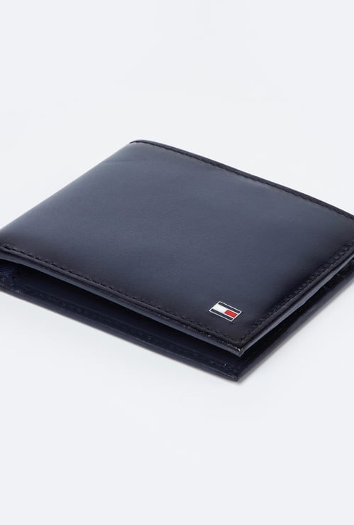 TOMMY HILFIGER Genuine Leather Textured Wallet
