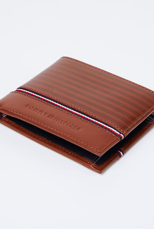 TOMMY HILFIGER Striped Bi-Fold Wallet