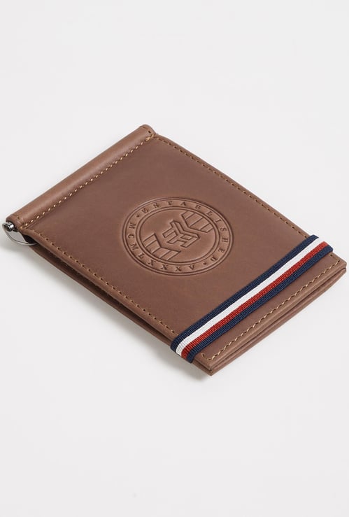TOMMY HILFIGER Men Textured Leather Wallet