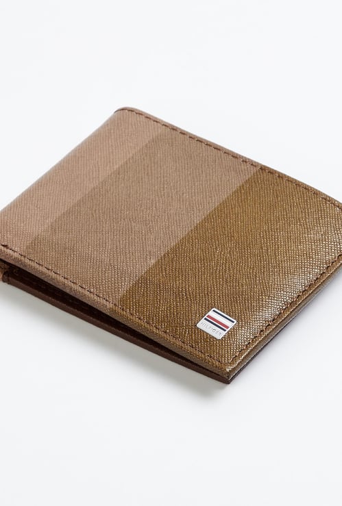 TOMMY HILFIGER men Colorblocked Leather Wallet