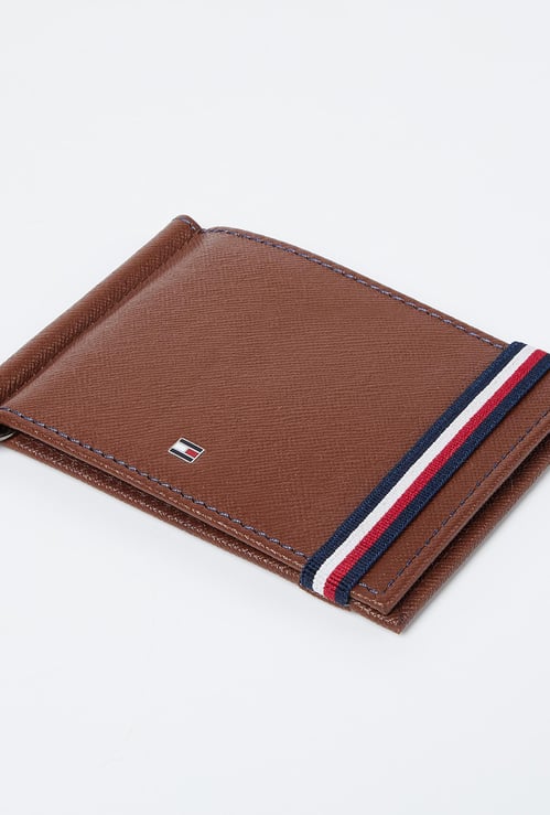 TOMMY HILFIGER Genuine Leather Textured Wallet