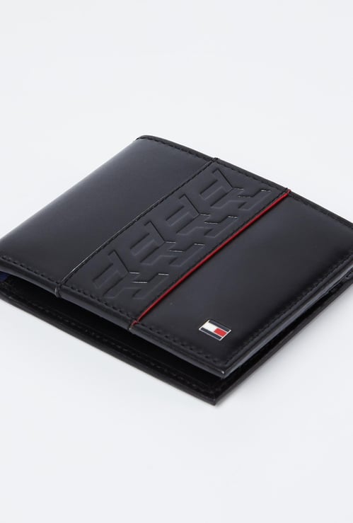 TOMMY HILFIGER Genuine Leather Wallet with Branding