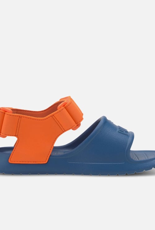 PUMA Colourblocked Velccro-Strap Sandals