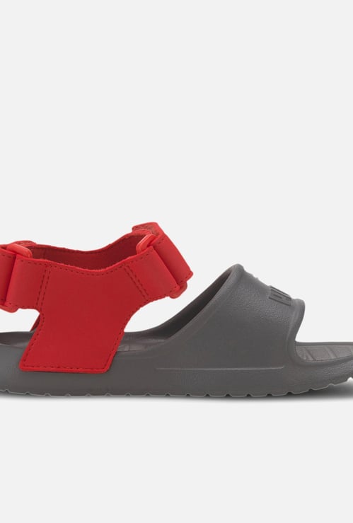 PUMA Colourblocked Velcro-Strap Sandals