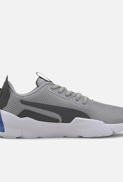 PUMA Textured Lace-Up Casual Shoes