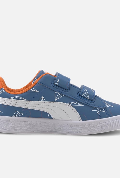 PUMA Printed Velcro-Strap Casual Shoes