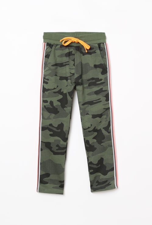 UNITED COLORS OF BENETTON Camouflage Print Track Pants