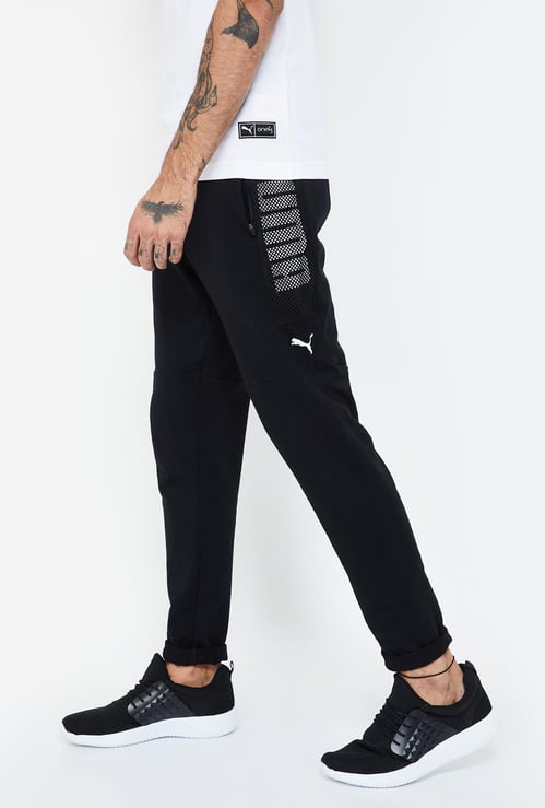 PUMA Typographic Print Elasticated Track Pants