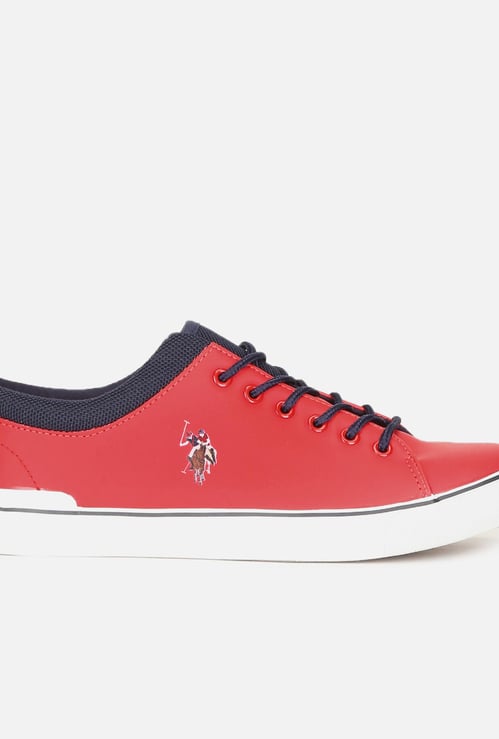 U.S. POLO ASSN. Solid Lace-Up Sneakers