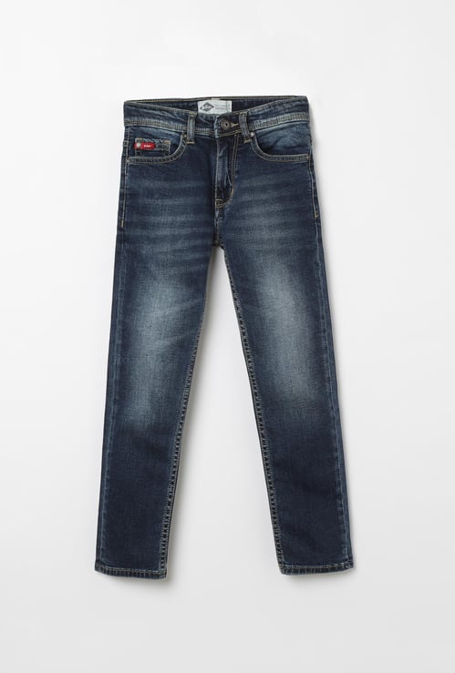 LEE COOPER JUNIORS Stonewashed Slim Fit Jeans