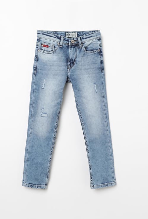 LEE COOPER JUNIORS Stonewashed Slim Fit Jeans