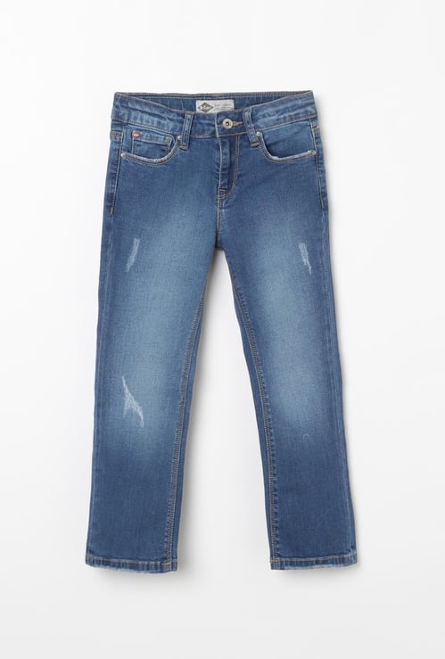 LEE COOPER JUNIORS Stonewashed Slim Fit Jeans
