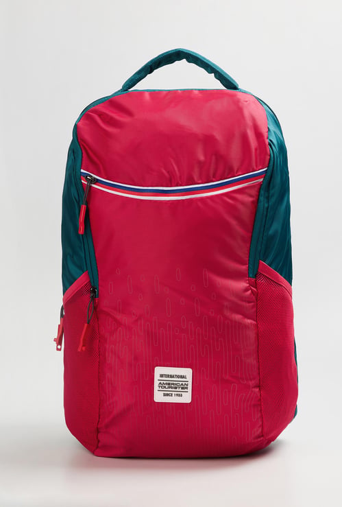 AMERICAN TOURISTER Unisex Colourblocked Backpack