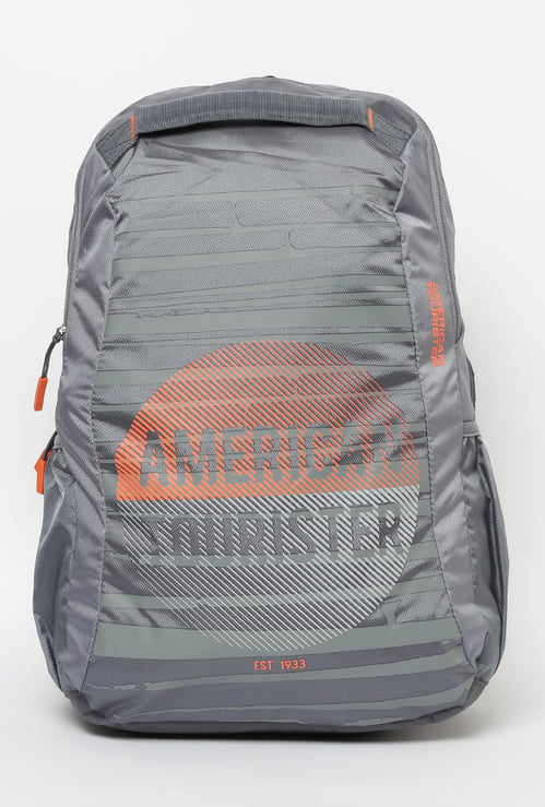 AMERICAN TOURISTER Printed Zip-Closure Backpack