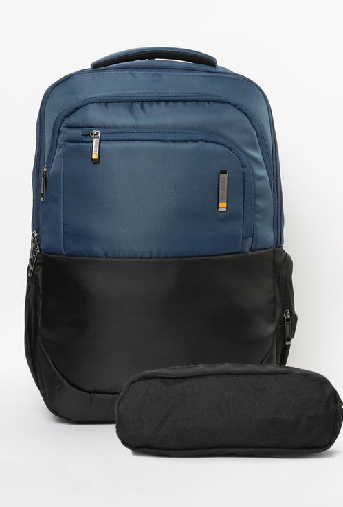 AMERICAN TOURISTER Solid Backpack with Pouch