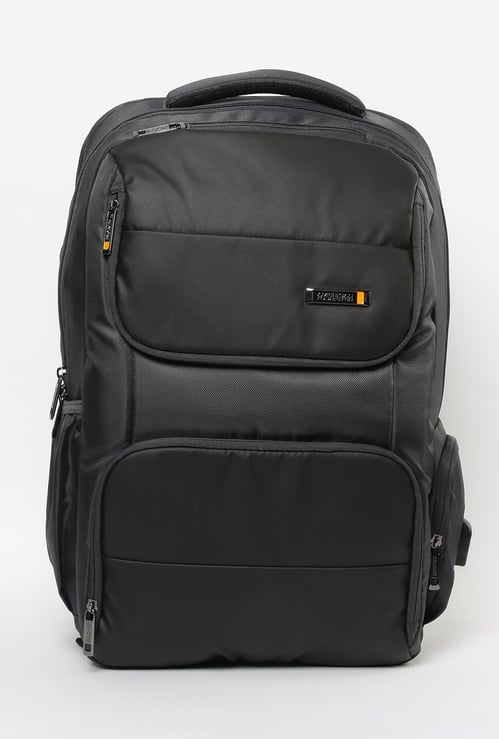 AMERICAN TOURISTER Solid Unisex Backpack with Rain Cover
