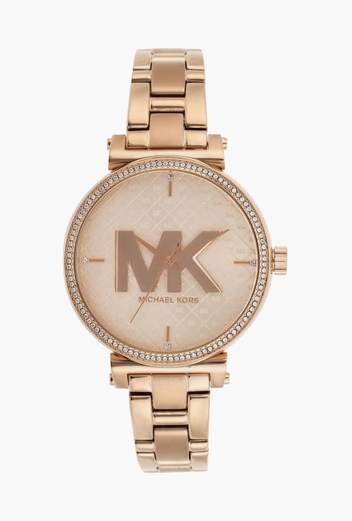 MICHAEL KORS Women Embellished Analog Watch- MK4335I