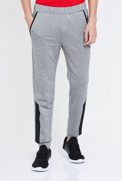 PUMA Solid Elasticated Regular Fit Joggers