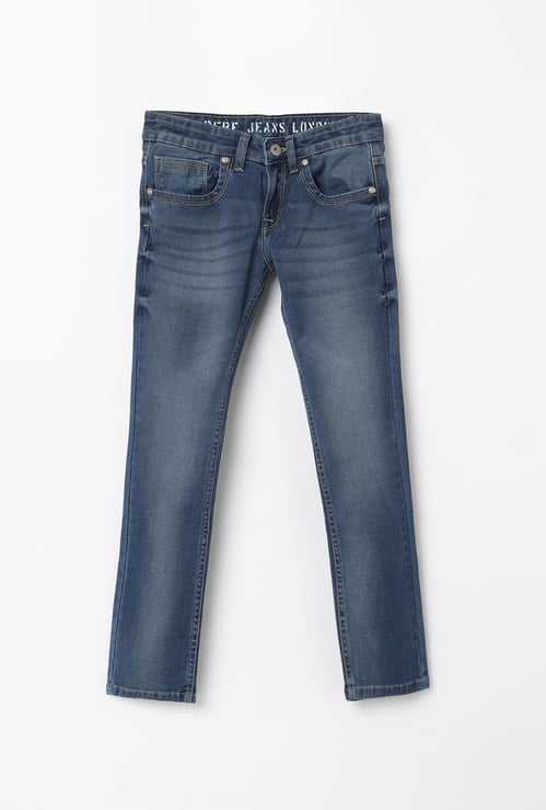 PEPE JEANS Stonewashed Slim Fit Jeans