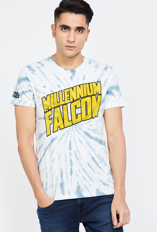 FREE AUTHORITY Printed Regular Fit Crew Neck T-shirt