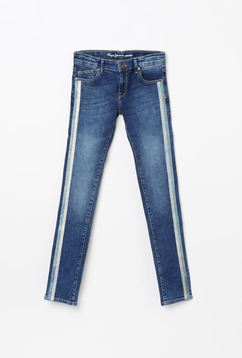 PEPE JEANS Stonewashed Slim Fit Jeans