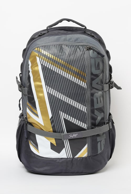 SKYBAGS Printed Unisex Backpack with Rain Cover