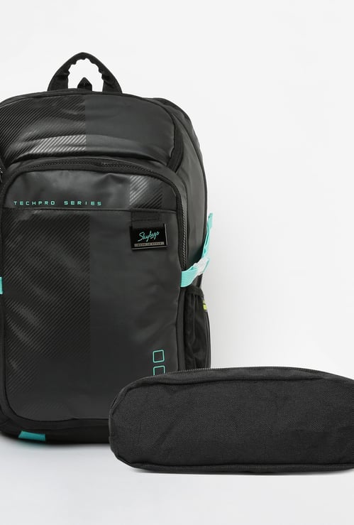 SKYBAGS Printed Unisex Backpack with Pouch