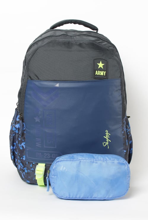 SKYBAGS Aastro Extra Backpack with Pouch and Rain Cover