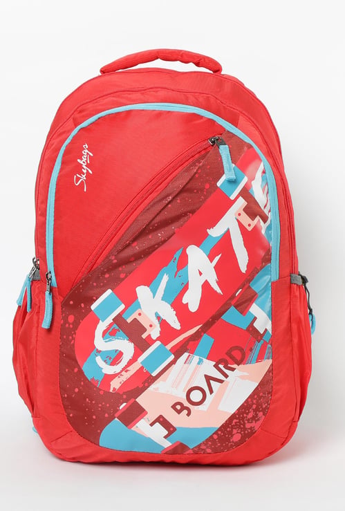 SKYBAGS Typographic Print Backpack