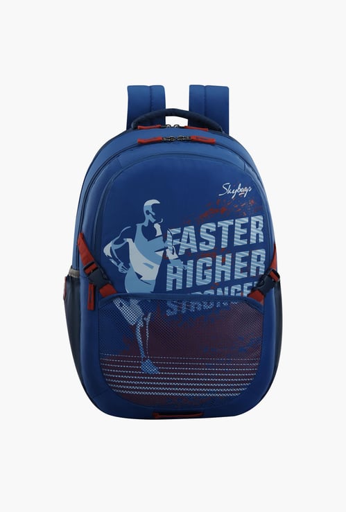 SKYBAGS Astro Extra 04 Printed Backpack with Messenger Bag