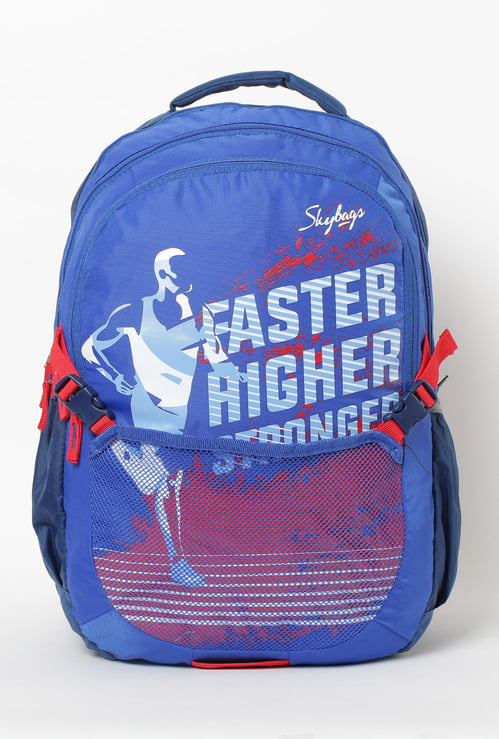 SKYBAGS Astro Plus Dp Printed Water-Resistant Backpack