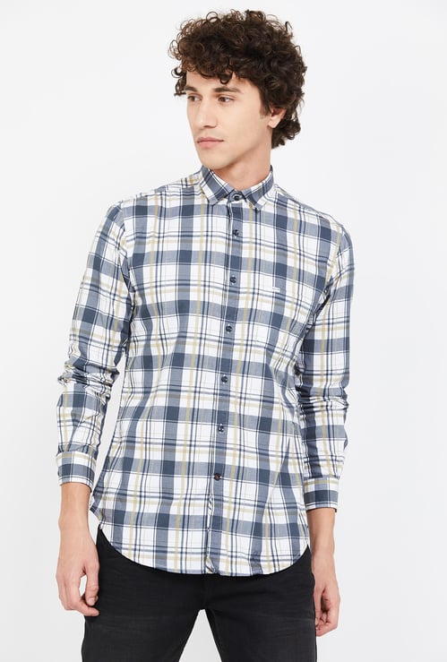 KILLER Checked Slim Fit Casual Shirt