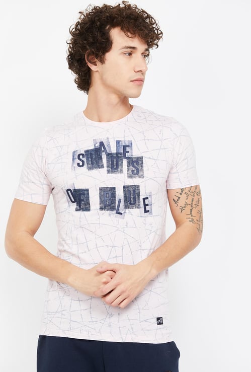 KILLER Typographic Print Regular Fit T-shirt