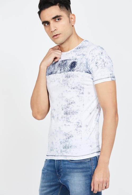 KILLER Tie-Dye Print Slim Fit T-shirt