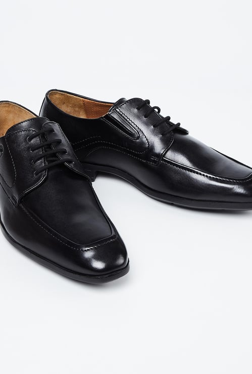 RUOSH Solid Formal Derby Shoes