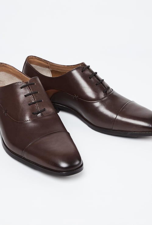 RUOSH Solid Formal Oxford Shoes