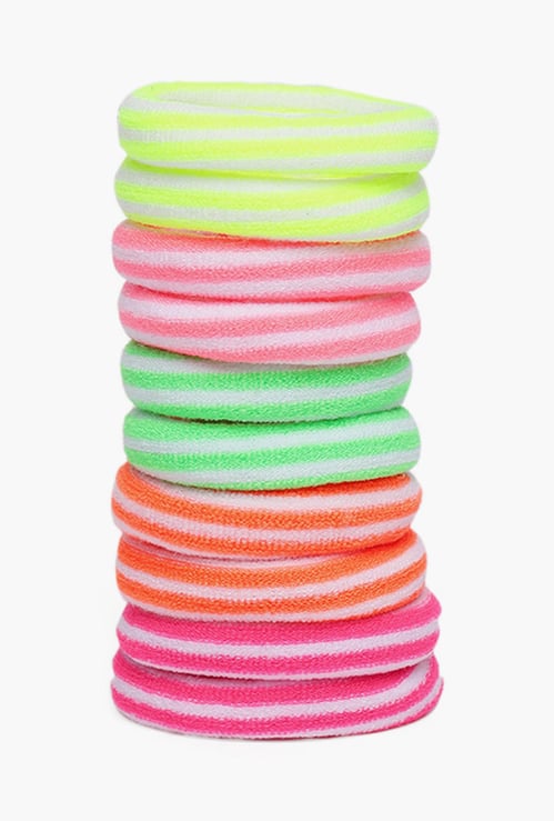TONIQ KIDS Girls Striped Hair Band- Set of 5