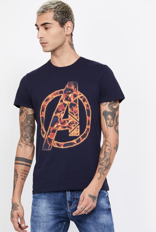 FREE AUTHORITY Avenger Print Regular Fit T-shirt
