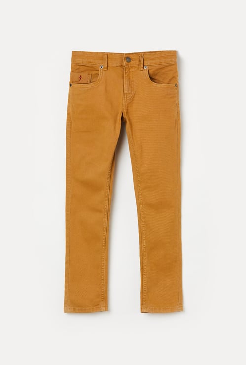 INDIAN TERRAIN Solid Regular Fit Jeans