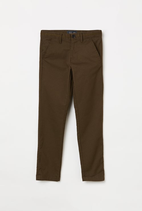 INDIAN TERRAIN Boys Printed Casual Trousers