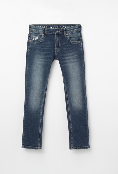 PEPE JEANS Stonewashed Regular Fit Jeans