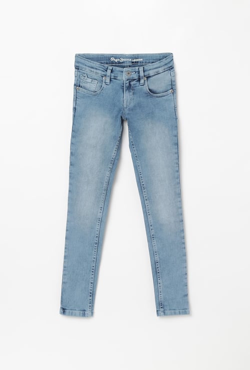 PEPE JEANS Stonewashed Slim Fit Jeans
